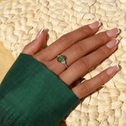 Fertility Symbol - Adjustable Opal Moss Agate Rings - Num-Magic