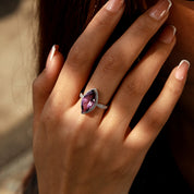 Stress Relief - Amethyst Rings - Num-Magic