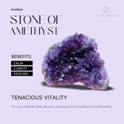 Cleansing Energy - Amethyst Rings - Num-Magic