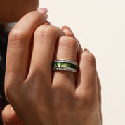 Positive Vibration - Moss Agate Rings - Num-Magic