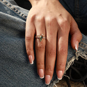 Healing Touch - 2PCS Moss Agate Rings - Num-Magic