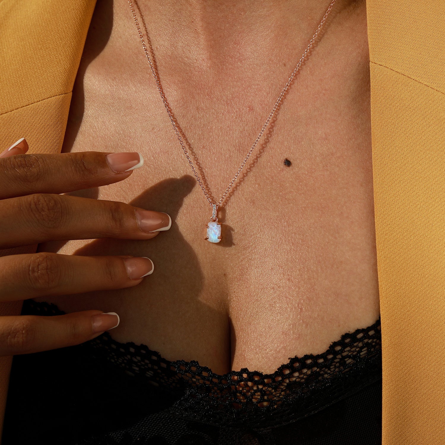 Mental Clarity - Moonstone Necklace - Num-Magic