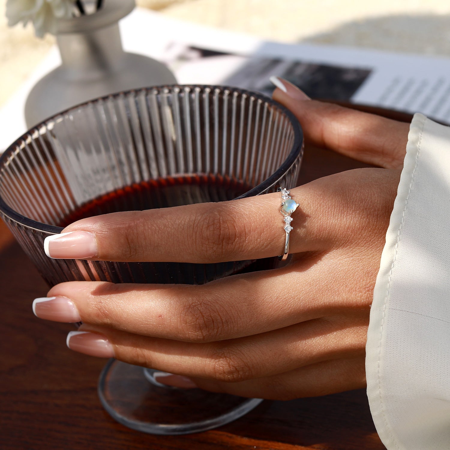 Compassion Boost - Moonstone Rings - Num-Magic