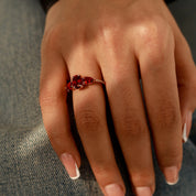 Emotional Healing - Garnet Rings - Num-Magic
