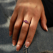 Cleansing Aura - Amethyst Rings - Num-Magic