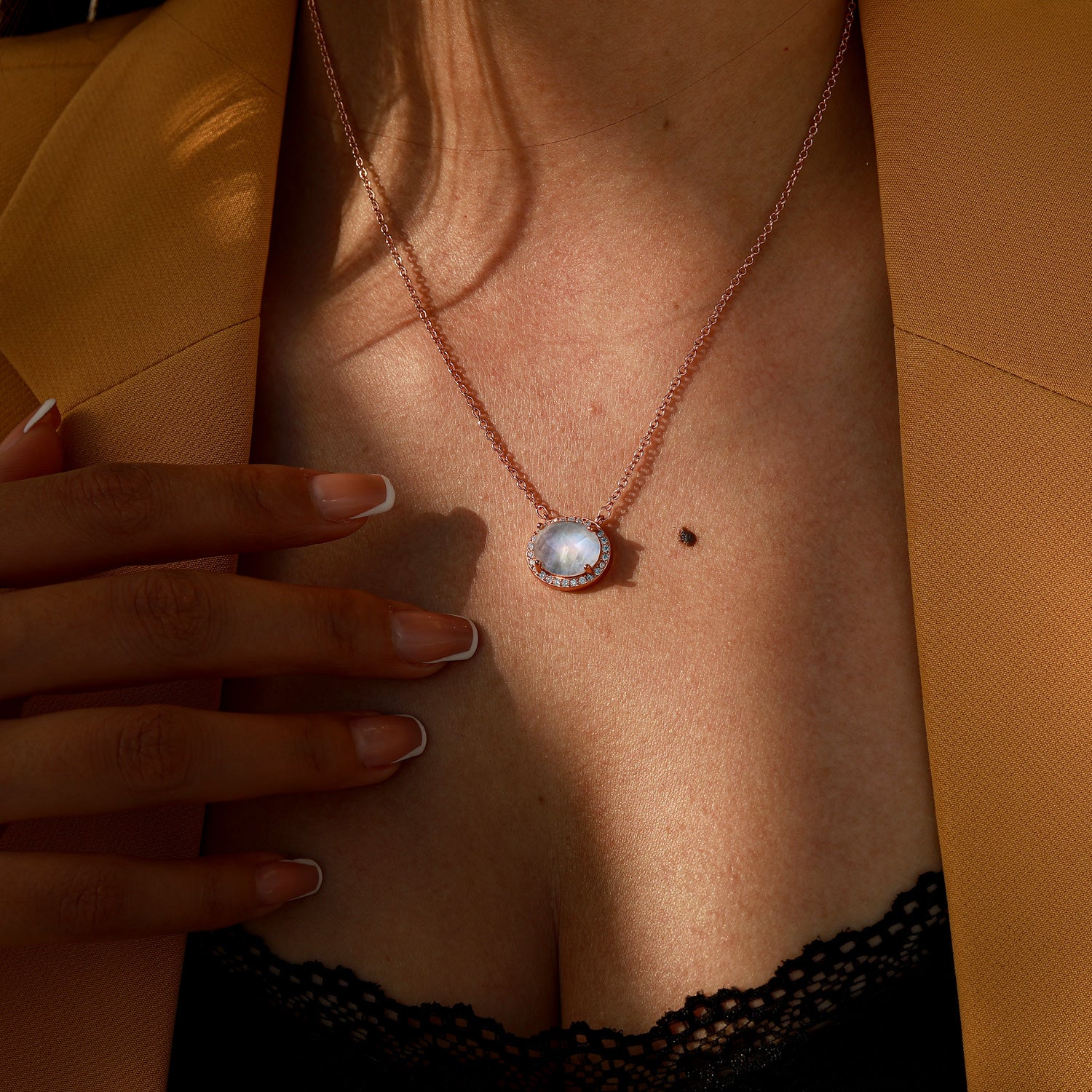 Emotional Healing - Moonstone Necklace - Num-Magic
