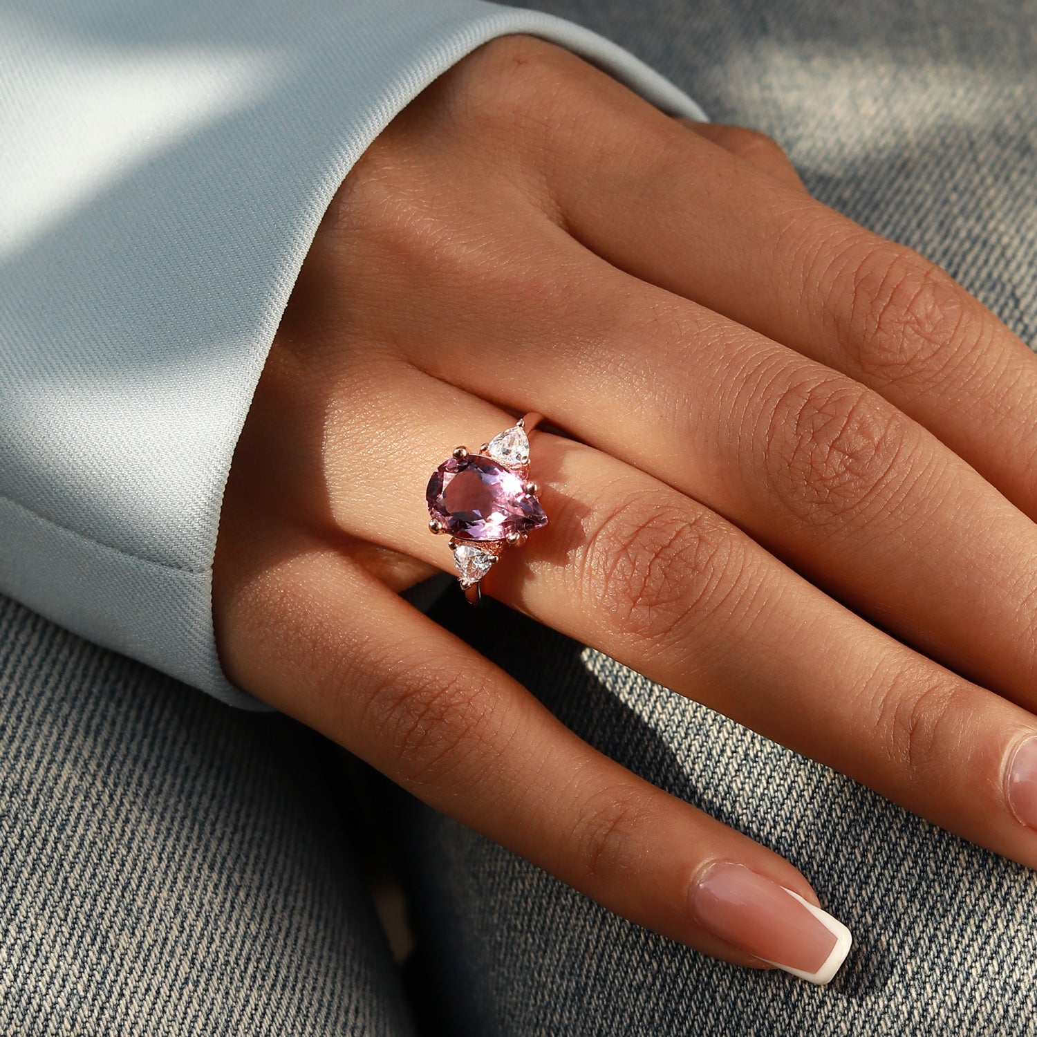 Inner Peace - Amethyst Rings - Num-Magic