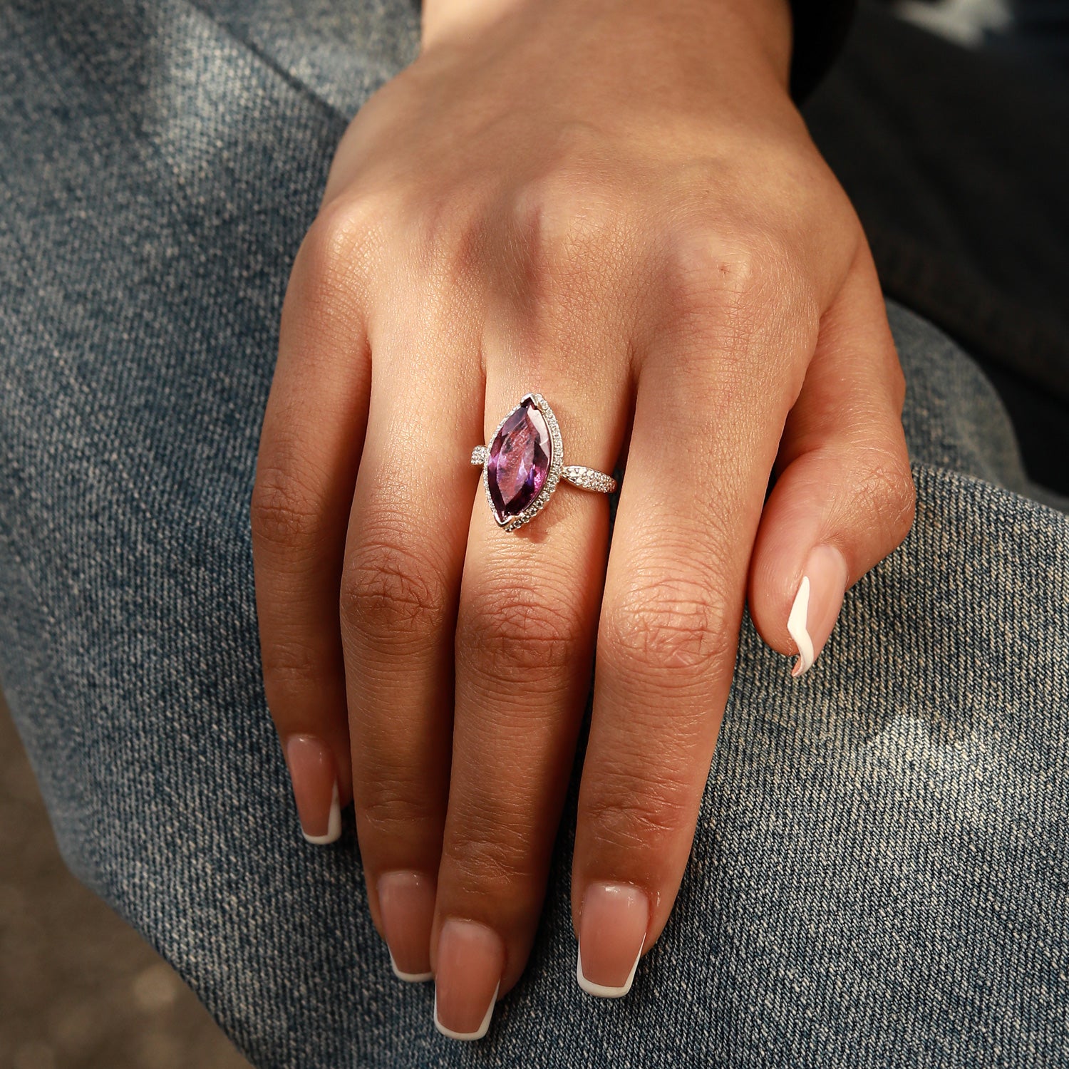 Stress Relief - Amethyst Rings - Num-Magic