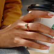 Stability Foundation - Moss Agate Rings - Num-Magic