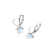 Joyful Heart - Moonstone Earrings - Num-Magic