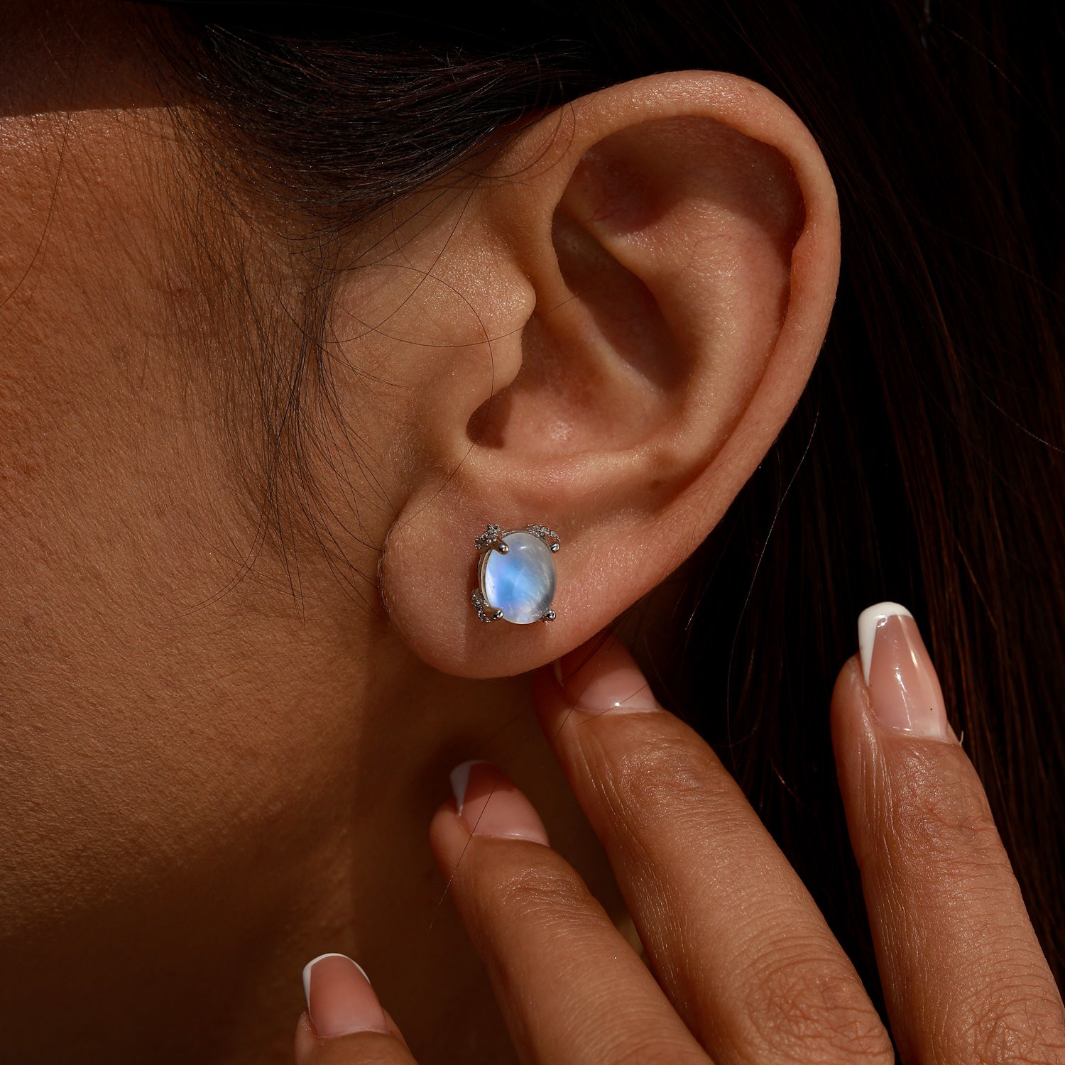 Mental Clarity - Moonstone Earrings - Num-Magic