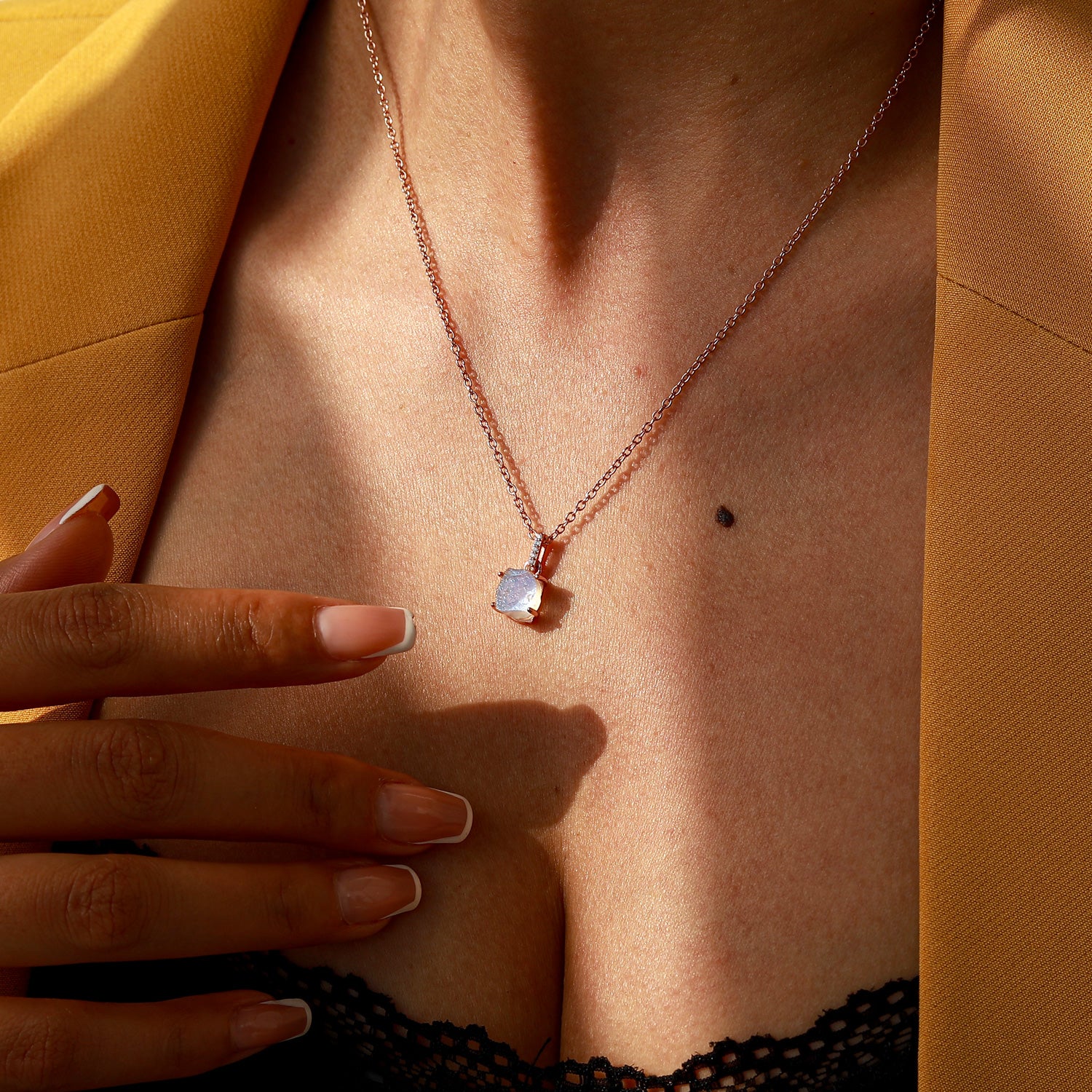 Inner Peace - Moonstone Necklace - Num-Magic